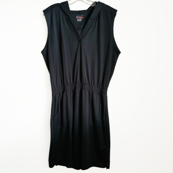 Worldwide Sportsman Seaside Black Sleevless Dress Womens Size XL Outdoors - Picture 1 of 8